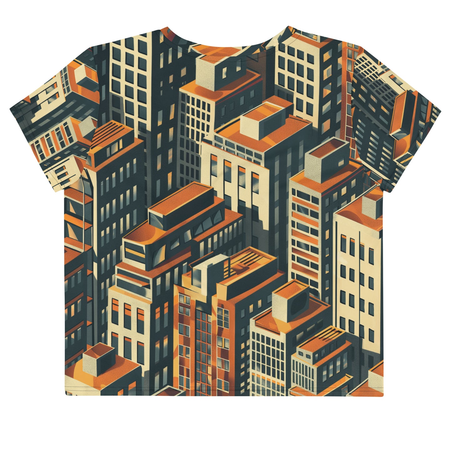 Metro Matrix Crop Top