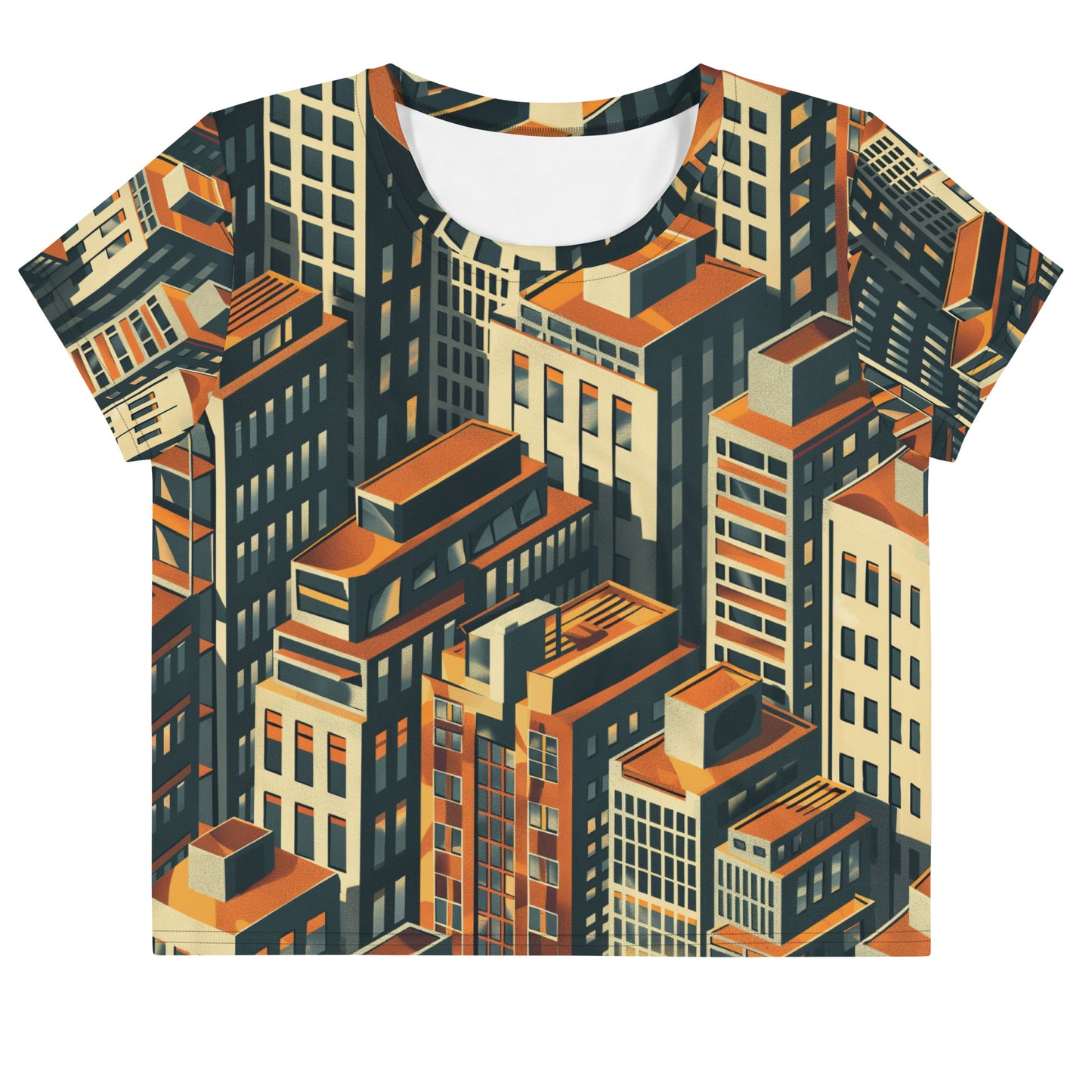 Metro Matrix Crop Top