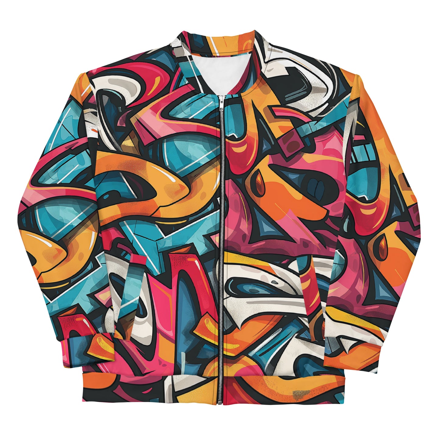 Graffiti Unisex Bomber Jacket