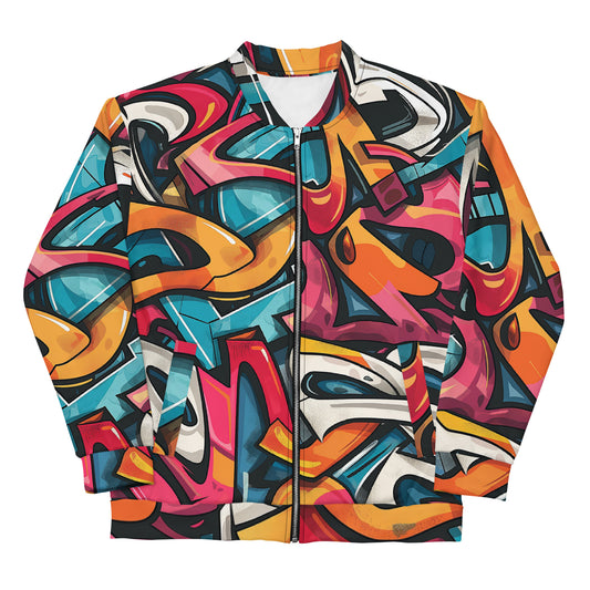 Graffiti Unisex Bomber Jacket